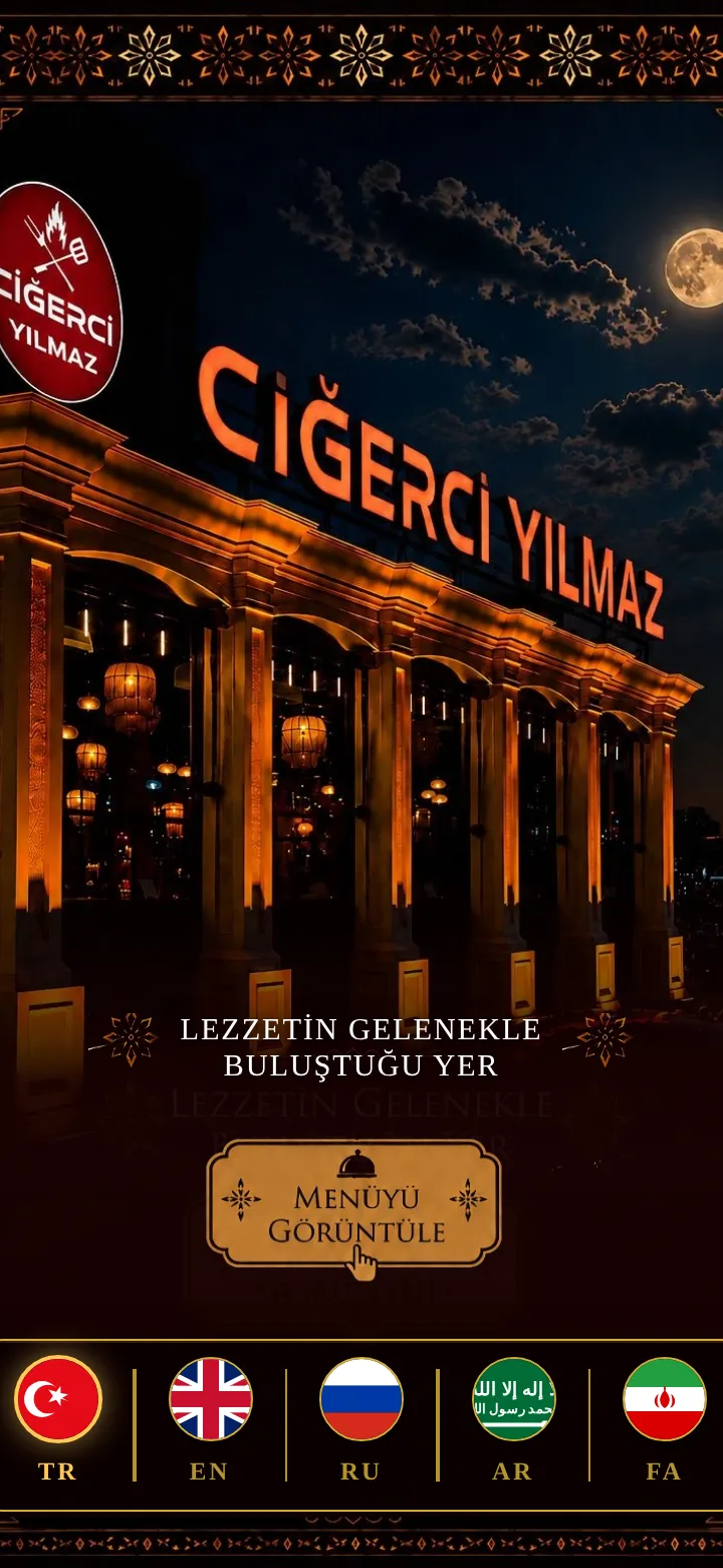 Ciğerci Yılmaz menü önizleme