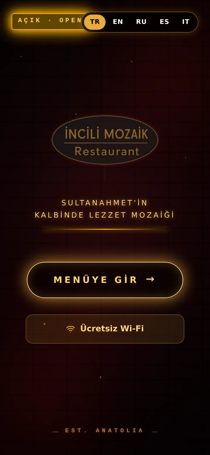 İncili Mozaik menü önizleme