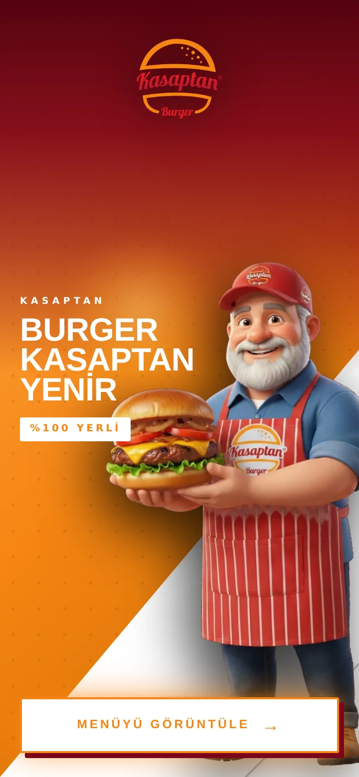 Kasaptan Burger Vatan Caddesi menü önizleme