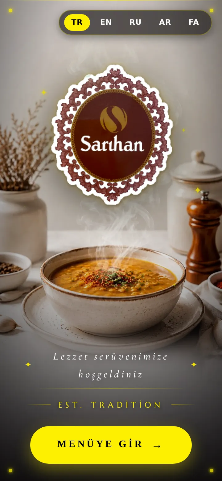 Sarıhan İşkembe & Restaurant Gültepe menü önizleme
